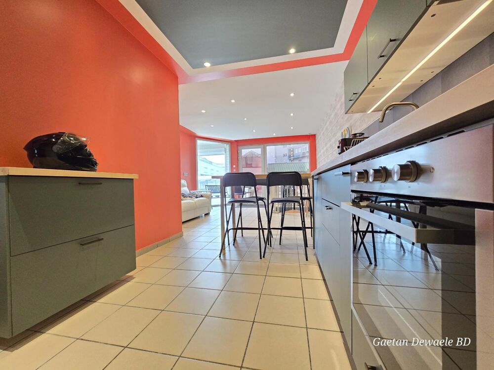 DUPLEX INVERSÉ 90 m²  PROCHE MER  JARDIN  VENDU MEUBLÉ