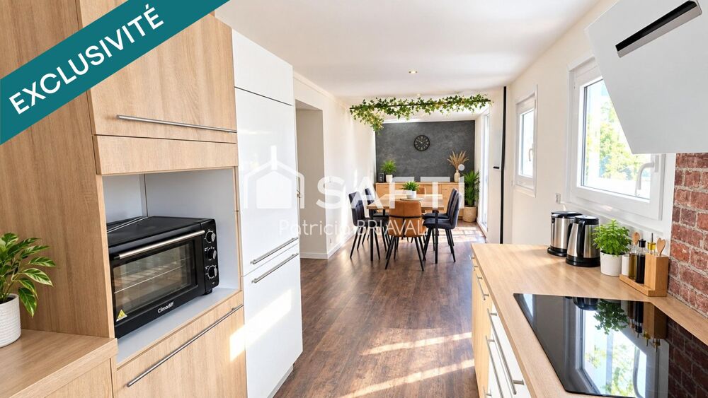 Vente Maison SEMI PLAIN PIED 3 CHAMBRES Hersin-coupigny