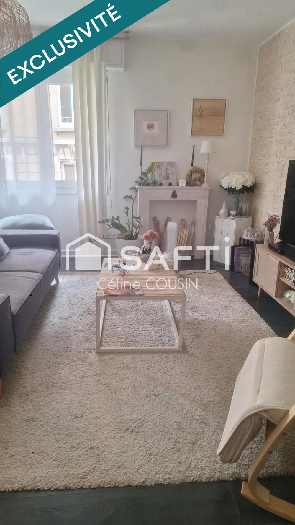 Venez découvrir ce bel appartement 5 pièces de 110m²