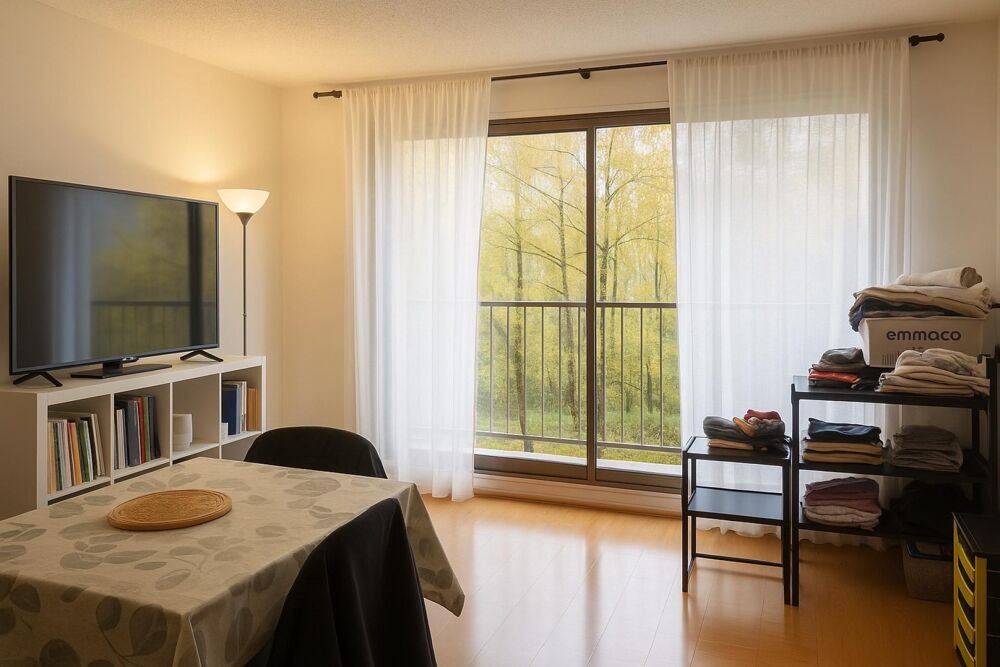 Vente Appartement 2 pièces avec balcon  – Paris 20 Paris 20