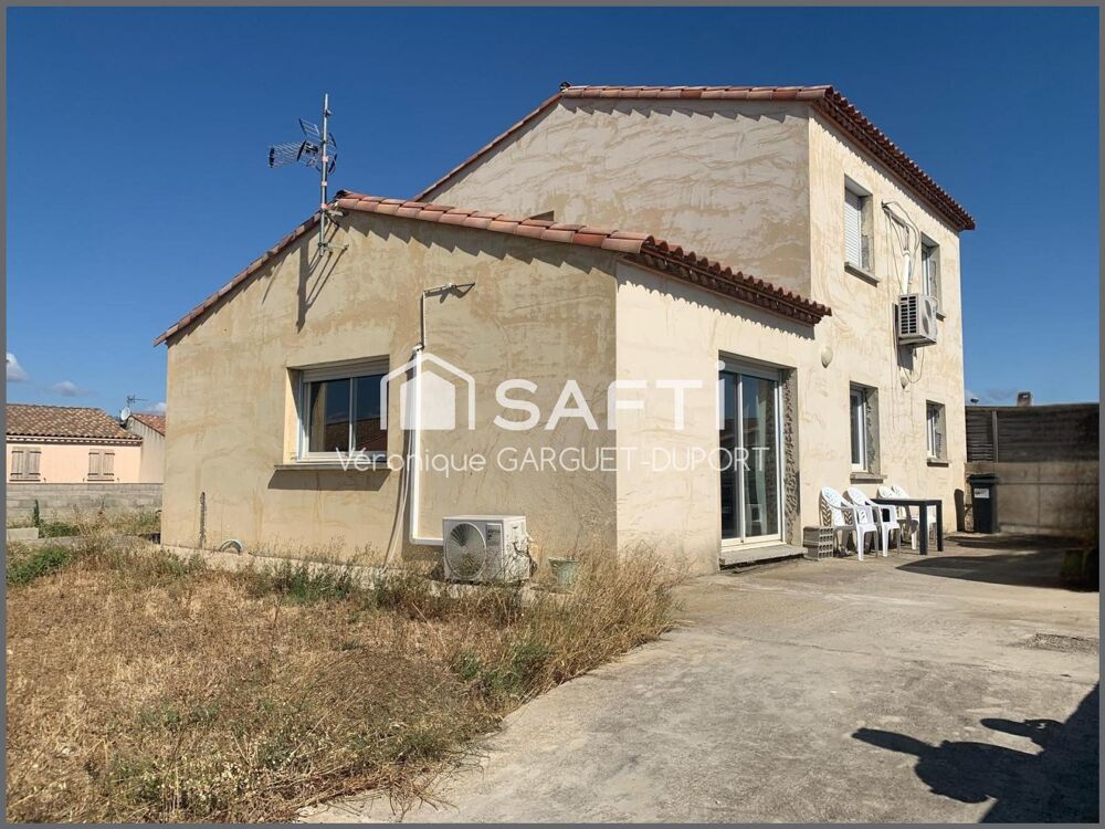 Vente Maison Villa récente, spacieuse, lumineuse avec nombreux stationnements Lezignan-corbieres
