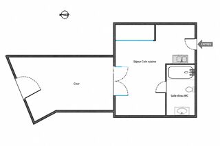  Appartement à vendre 1 pièce 22 m²