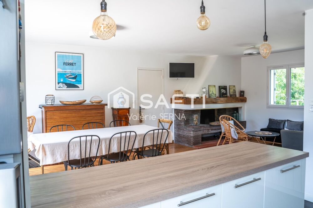 Vente Maison Coup de cœur pour cette maison rénovée avec belle terrasse et garage Lege-cap-ferret