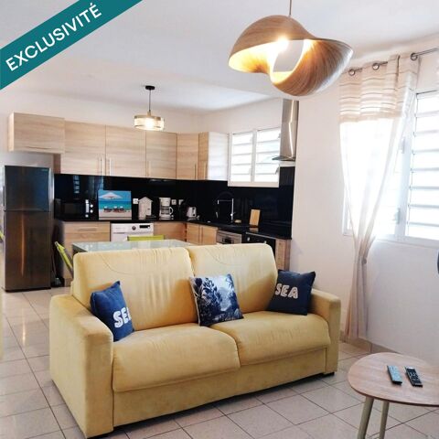   Appartement T2 � � 10 min de la plage de l'Anse � l'�ne Appartement - 2 pi�ce(s) - 65 m�