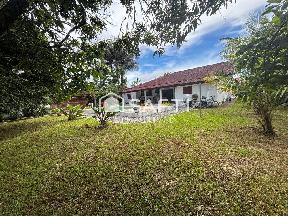 Vente Maison VILLA T5 + BUREAU AVEC PISCINE ET JARDIN Matoury