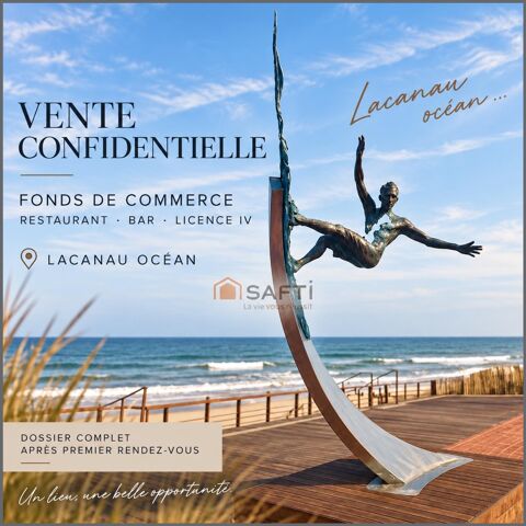 EN VENTE – FONDS DE COMMERCE RESTAURANT / BAR – LACANAU OCEAN 594500 33680 Lacanau