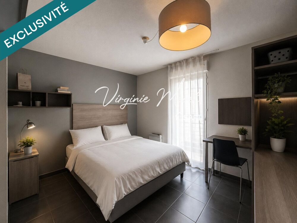 Vente Appartement NICE Saint Roch Studio 21m2 loué dans résidence Appart'hotel avec services Nice