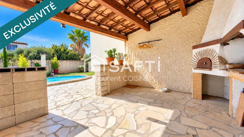 Vente Maison Maison familiale individuelle-3 chambres- Piscine- Terrain plat de 627m² Vitrolles