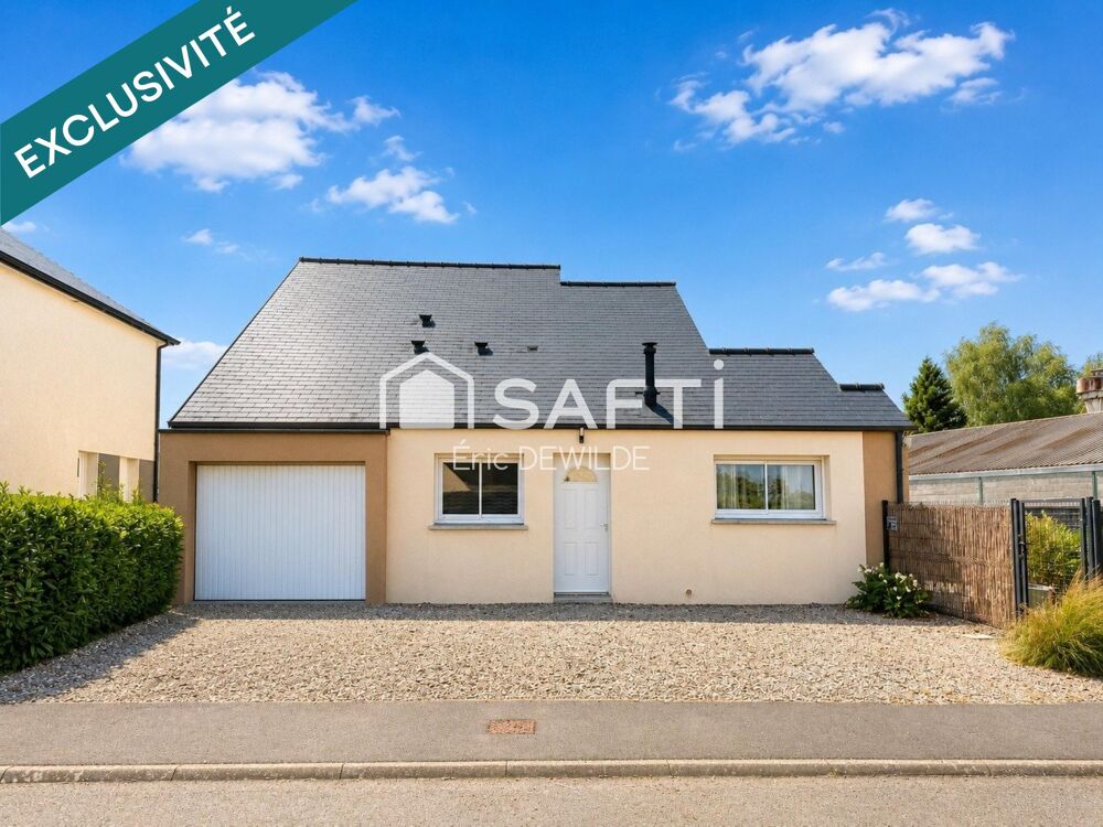 Saint-Martin-des-Champs, maison de plain-pied de 2019, RT 2012