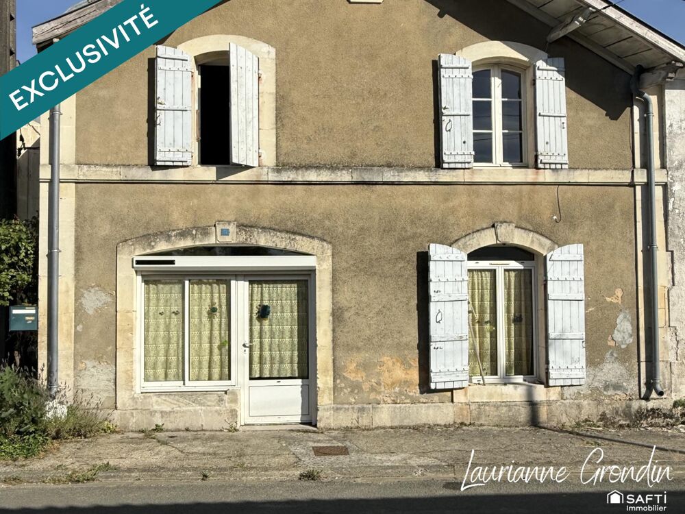 MAISON DE BOURG 117M2-PROCHE SAINT JEAN D'ANGÉLY