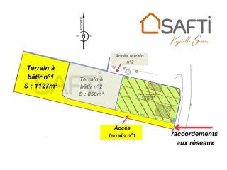  Terrain à vendre 1127 m²