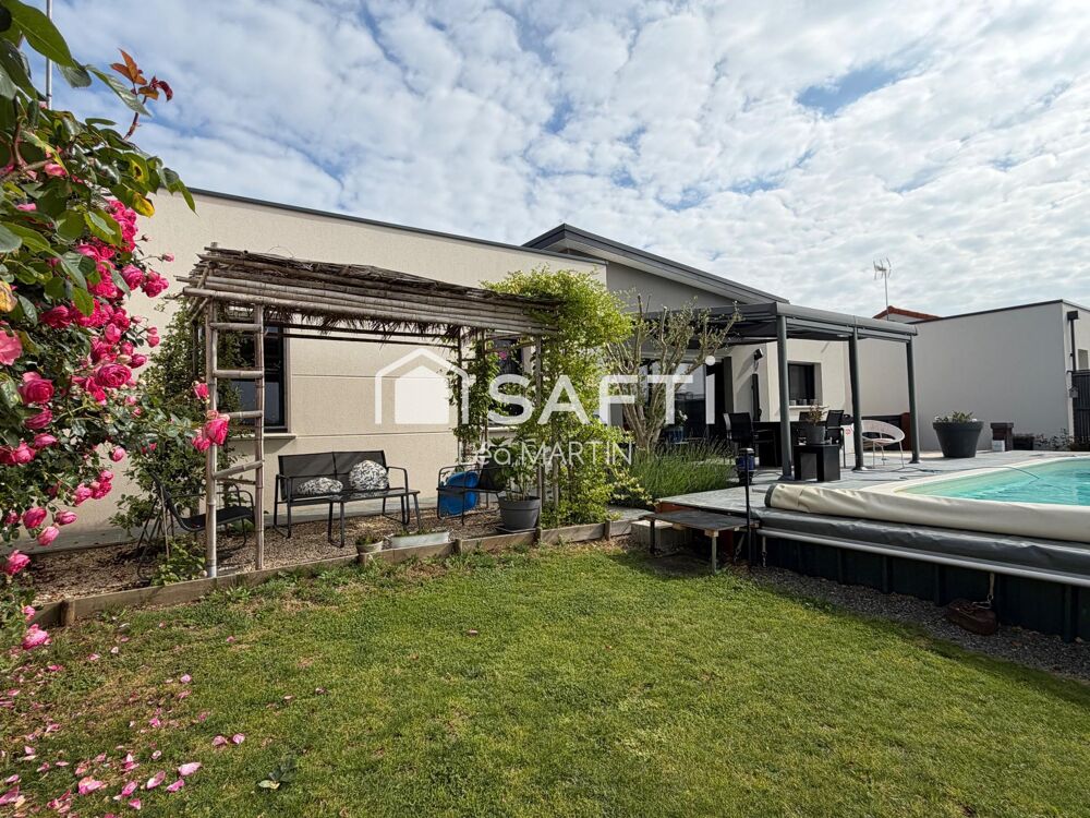 Pavillon récent de 120m2 - 3 chambres - Piscine