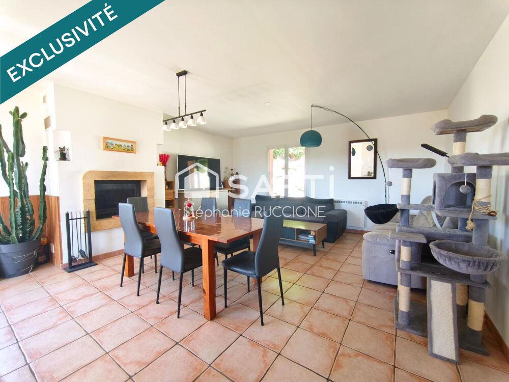 Rare maison plain-pied T4, terrain 2105m² , vue dégagée