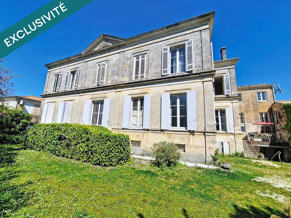 Charme, volumes et potentiel exceptionnel au coeur dun écrin de verdure !