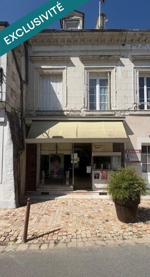 Murs commerciaux de 35 m&sup2; et appartement au dessus de 59 m&sup2; 79000 36700 Chatillon-sur-indre