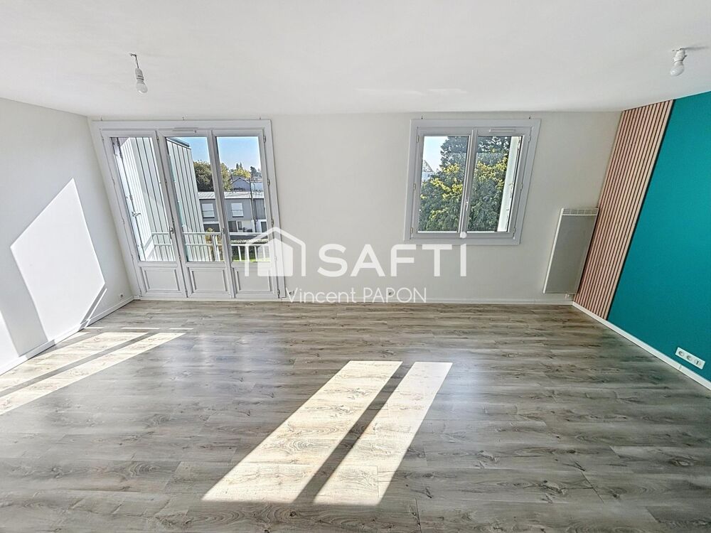 Appartement 3 pièces 64 m²  Nantes (44100)  Quartier La Durantière