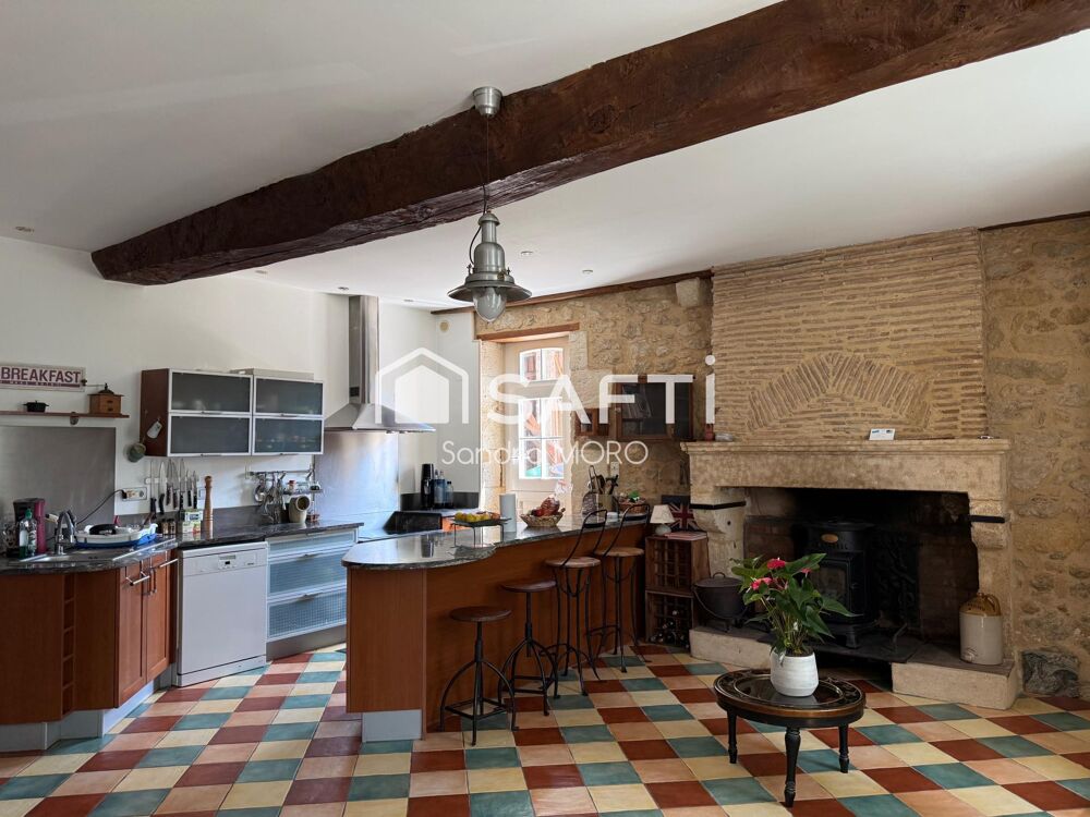 Vente Appartement Maison de charme + logement locatif à Caudrot Caudrot