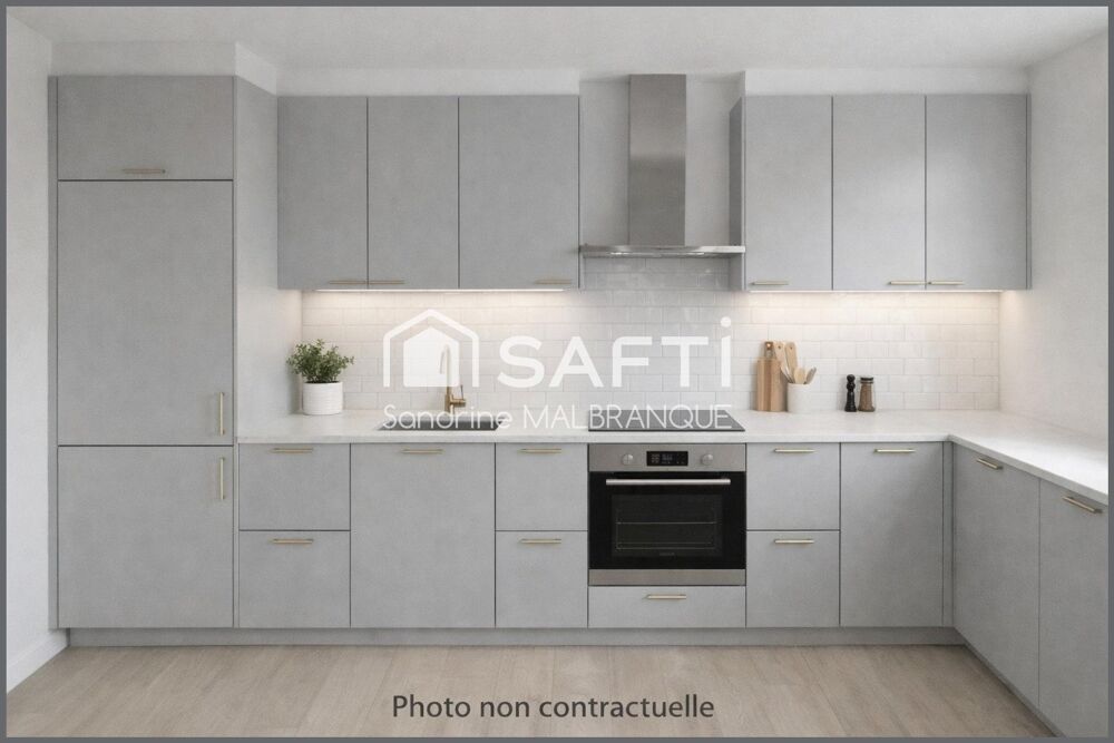Vente Maison Maison individuelle avec garage et jardin Bruay-la-buissiere