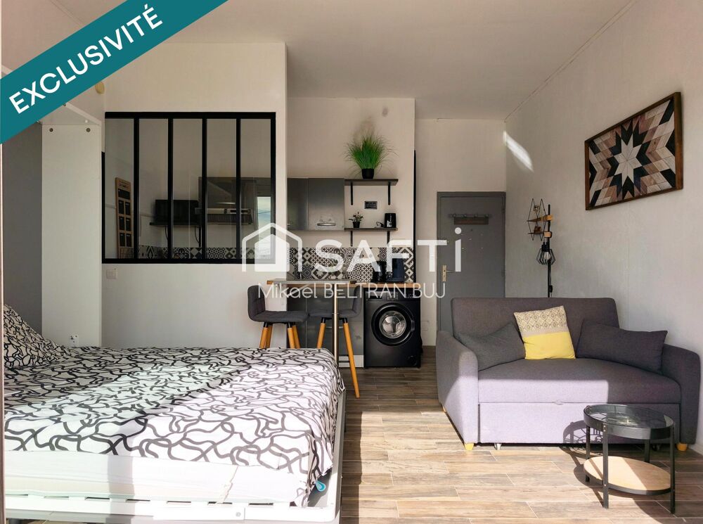 Vente Appartement Frontignan Plage – Studio meublé à deux pas de la mer Frontignan