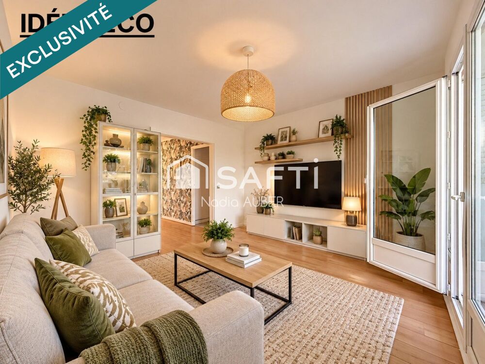 Vente Appartement CHOISY-LE-ROI – 3 PIÈCES RÉNOVÉ – GRAND BALCON – TRAVERSANT & LUMINEUX Choisy-le-roi