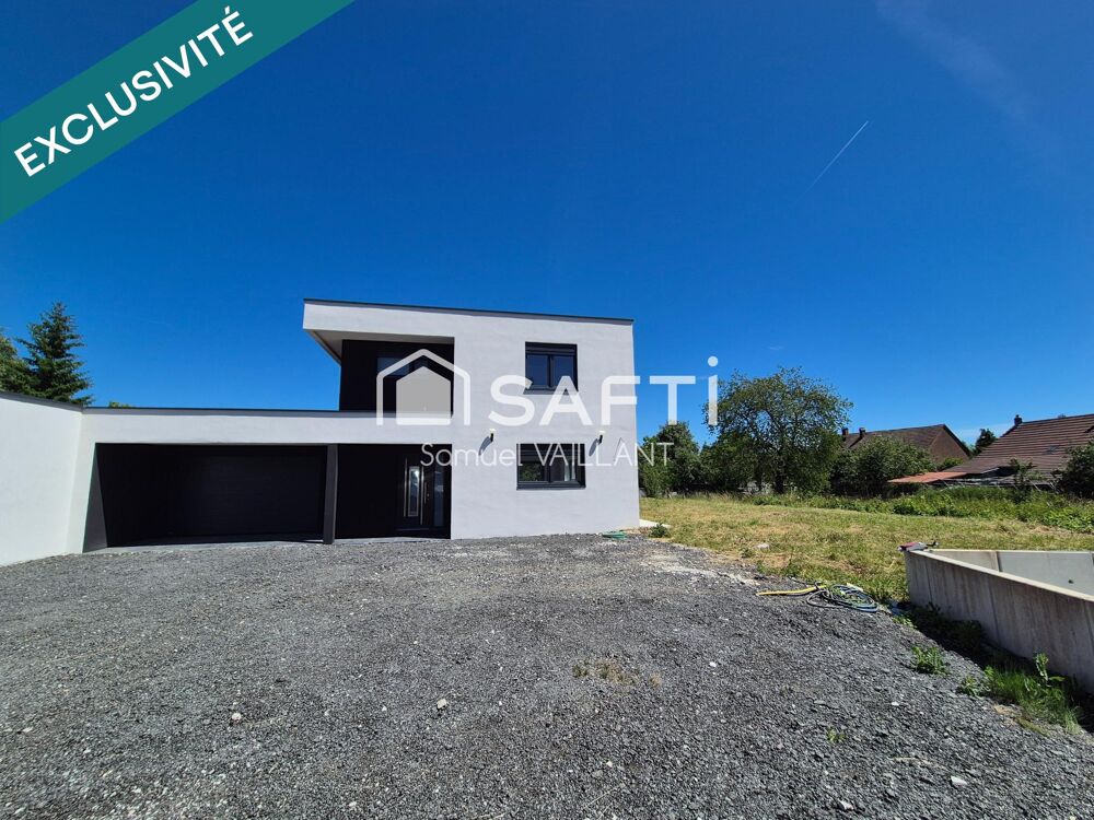 Maison Contemporaine  135 m²  Terrain de 10.33a