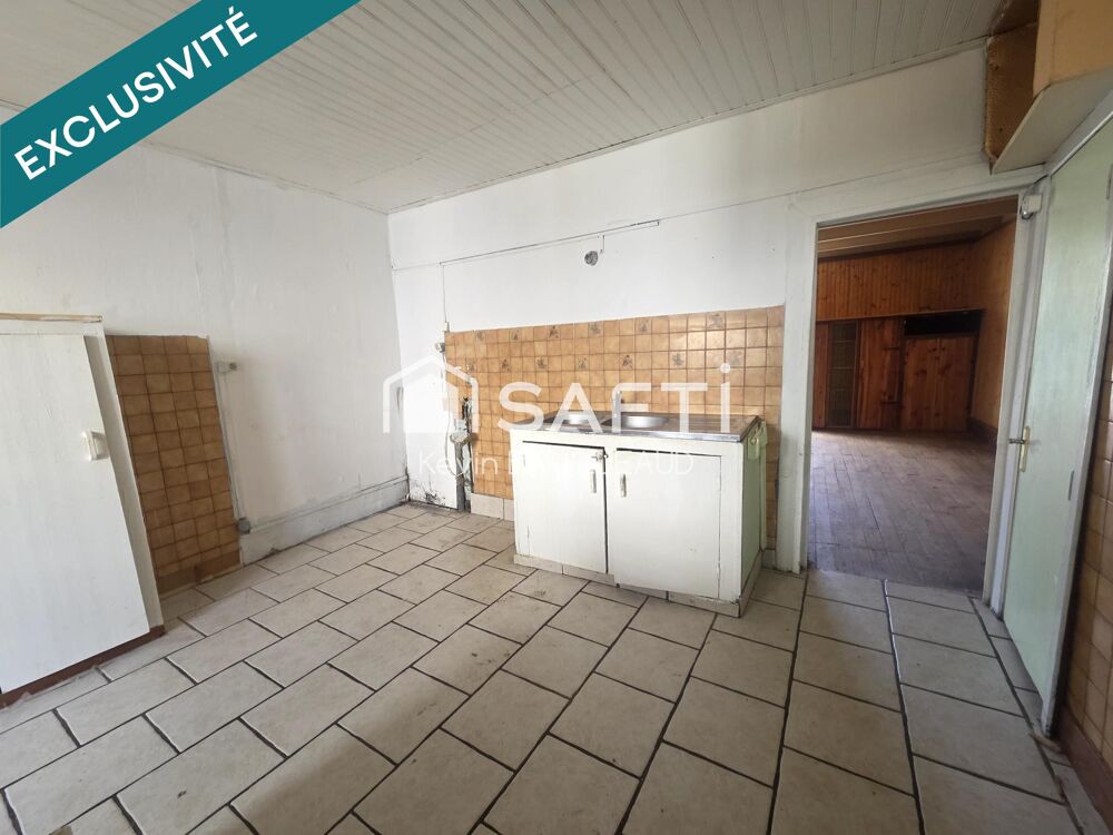 Vente Maison Petit prix, grand potentiel : maison avec rivière ! Pamproux