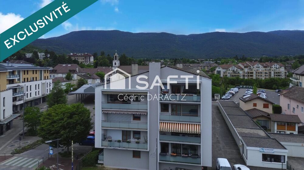 T3 lumineux avec balcon et garage  vue Mont-Blanc
