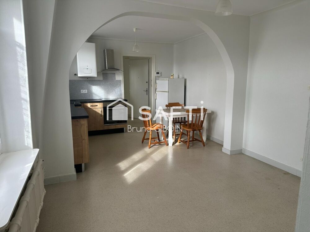 Appartement 3 pièces, 1 chambre, 46 m²