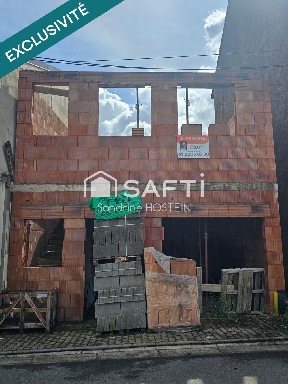 Vente Maison Vente de permis d'une maison à terminer; Audun-le-tiche