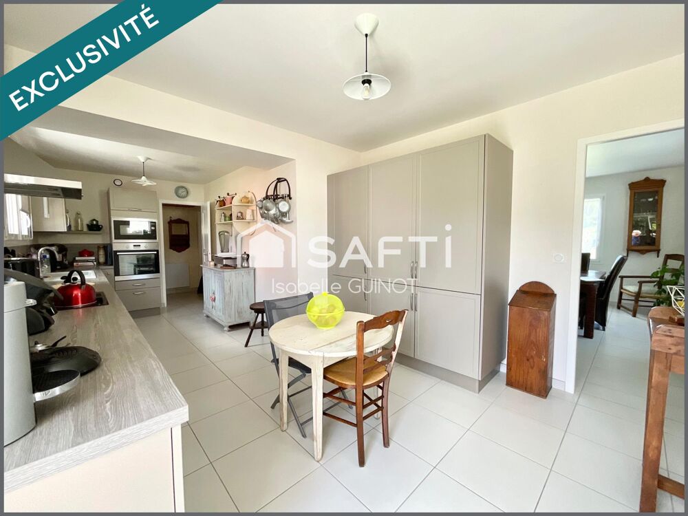 Maison 3 chambres, vie de plain-pied, grand jardin