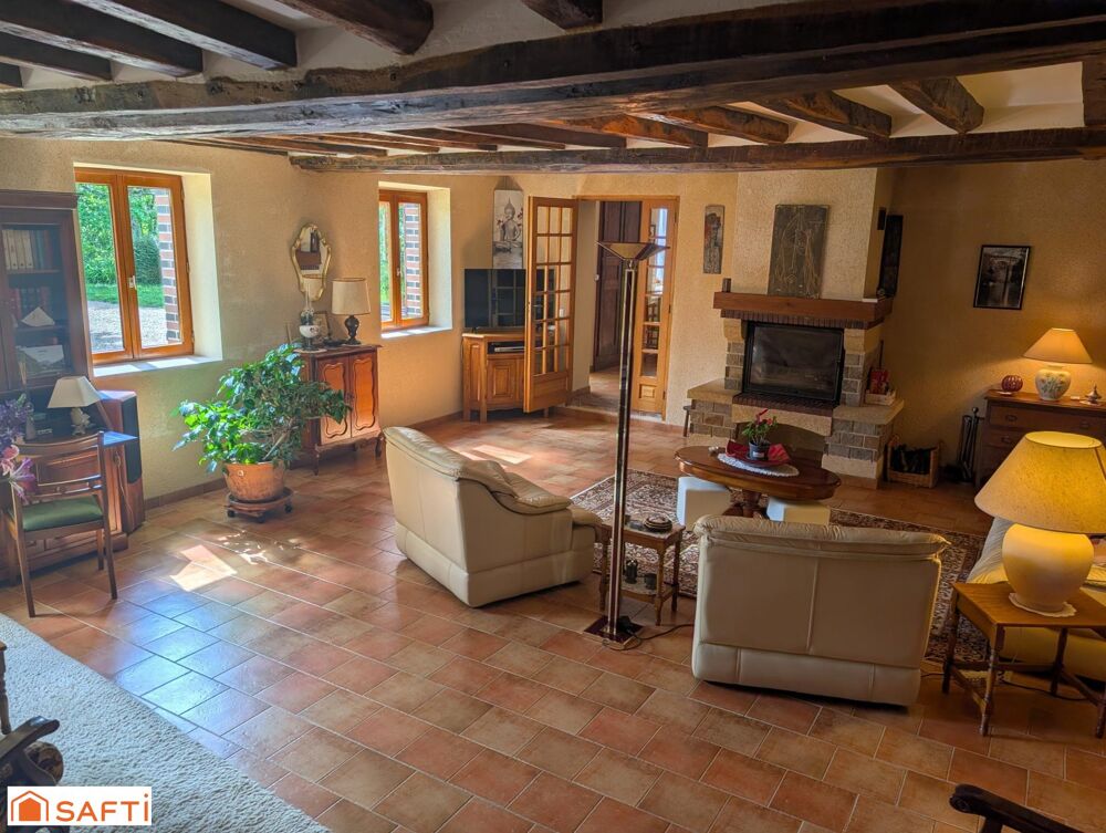 Vente Maison Longère de caractère : le calme absolu sur plus d'un hectare Feings