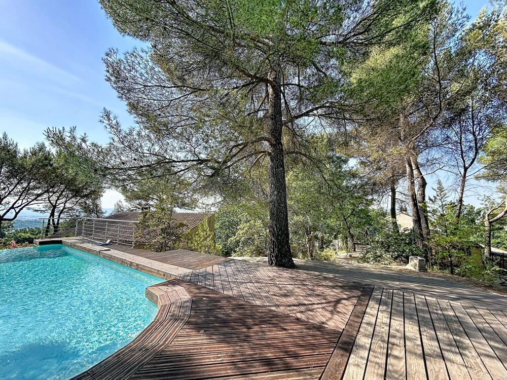 Vente Maison Maison d'architecte avec piscine à débordement au cœur de la pinède à Pierrevert Pierrevert