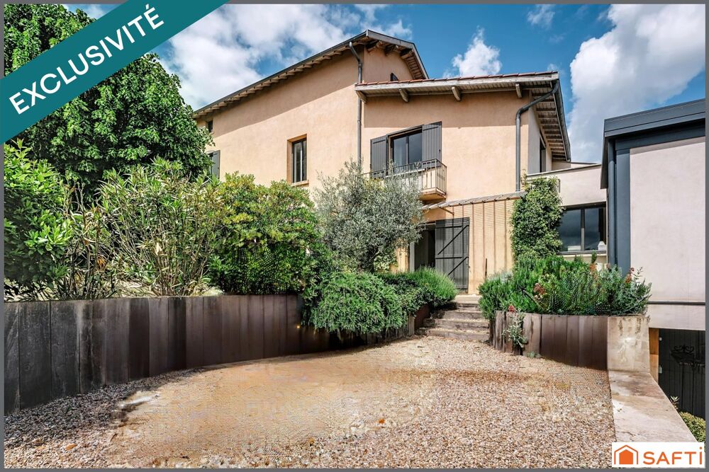 Vente Maison Certaines maisons valent surtout pour ce qu'elles dégagent, Celle-ci commence par la vue. Limonest
