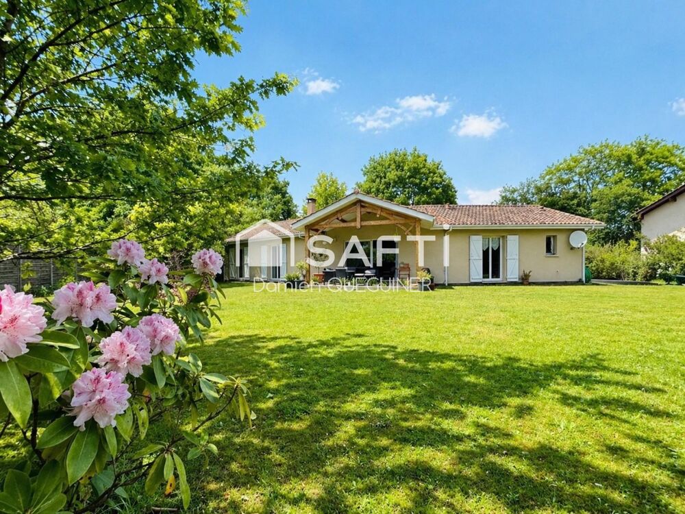 Vente Maison Belle contemporaine sur grand terrain avec droit à construire. Sanguinet