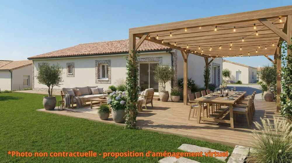 Maison de plain pied proche de La Rochefoucauld