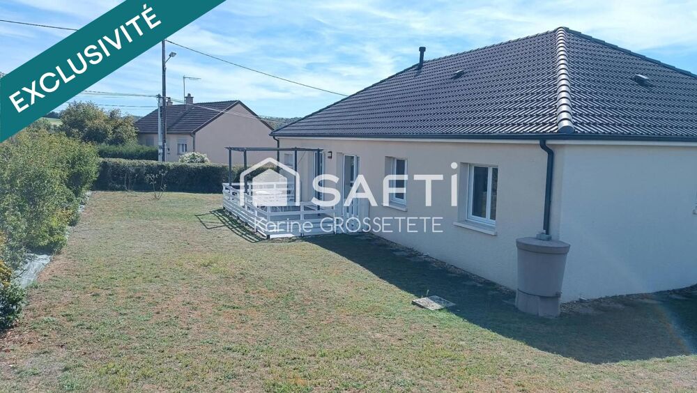Pavillon de plain pied de 107m² sur un terrain de 1000m²