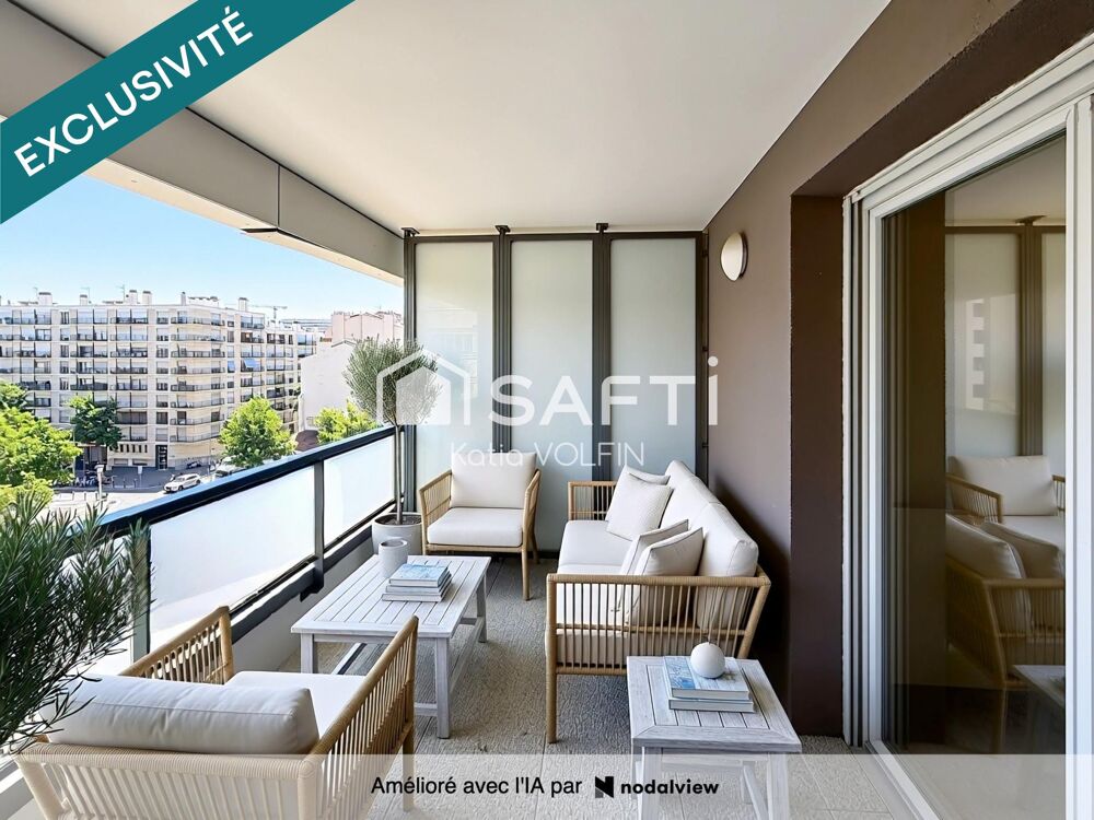 T3 récent-Terrasse au calme-Climatisation-Euromed