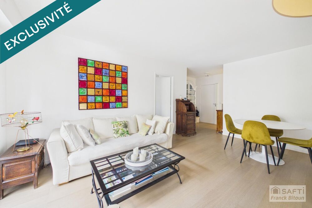 Vente Appartement BÉCON - PONT DE LEVALLOIS. Grand 2 pièces RÉNOVÉ, au CALME, avec TERRASSE Courbevoie