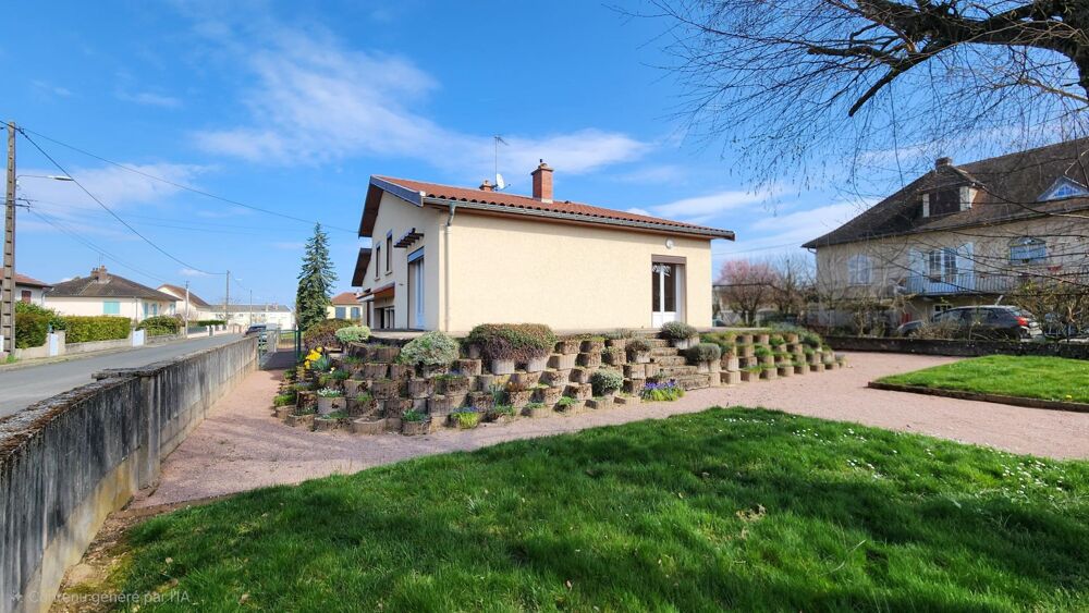 Maison T5+1 entretenue, garage camping-car, "suite parental" de plain-pied et extérieur facile à vivre : un bien rare poche du v