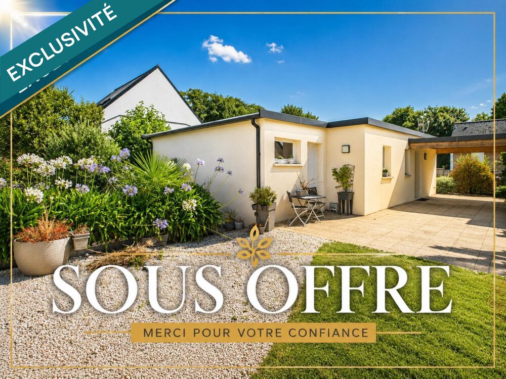 PLESTIN-LES-GRÈVES  Rare maison contemporaine de plain-pied