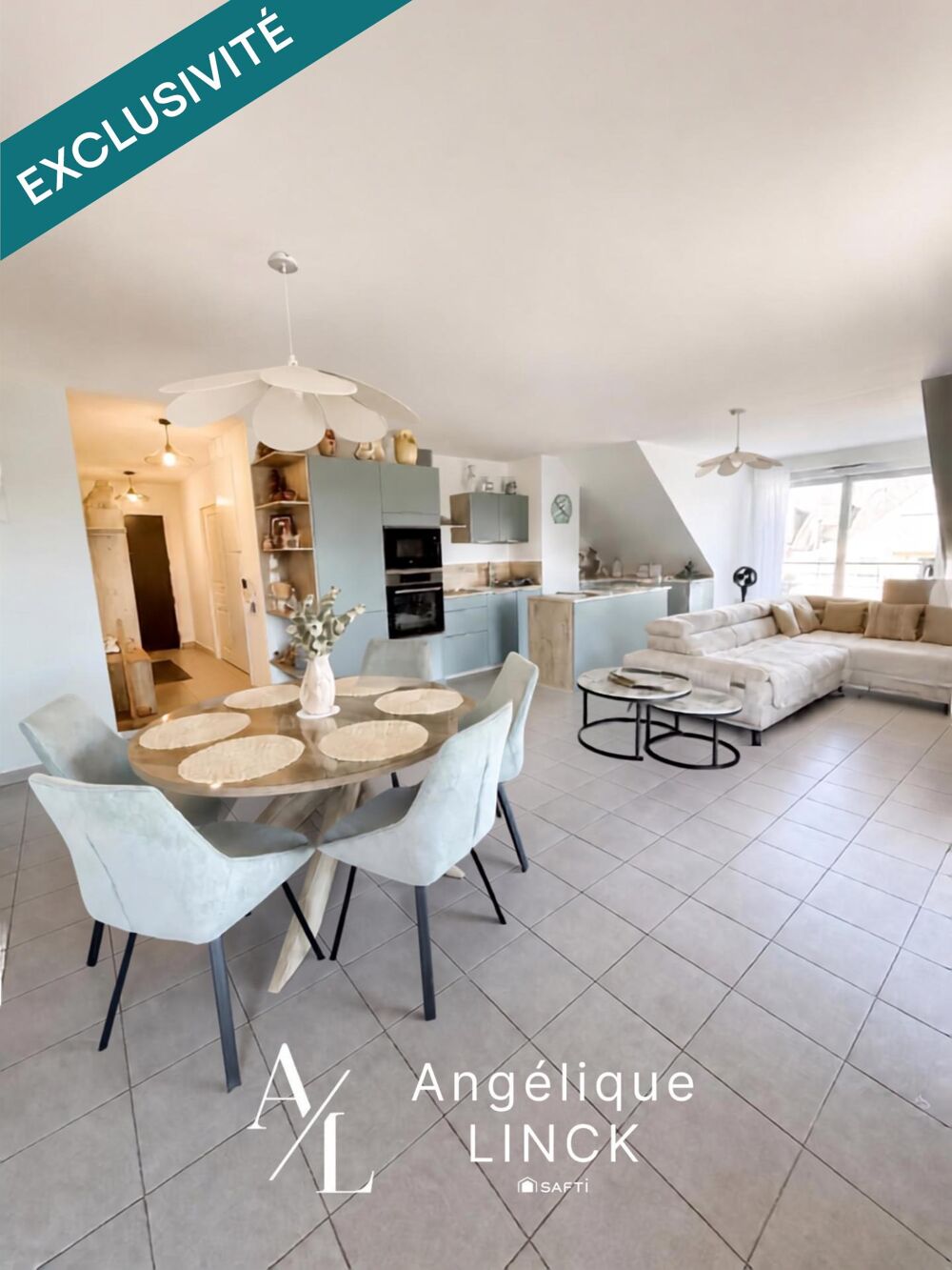 - 3 piéces - 77 - m²