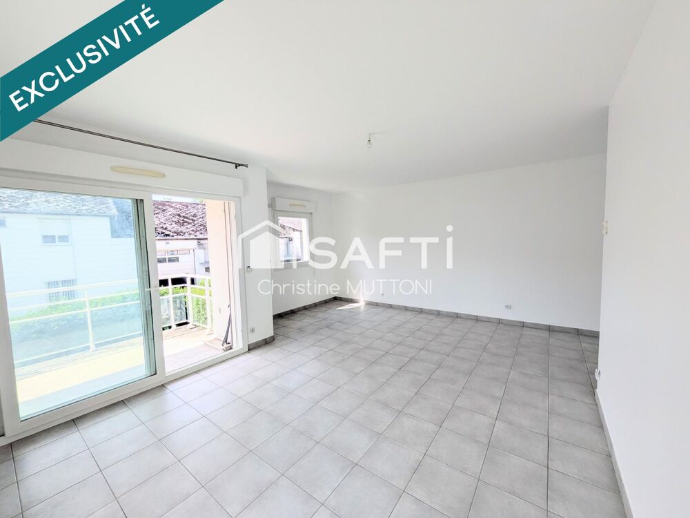 Rumilly T3 de 72 m2 refait à NEUF ! Avec terrasse, cave, garage, et place de parking privative !