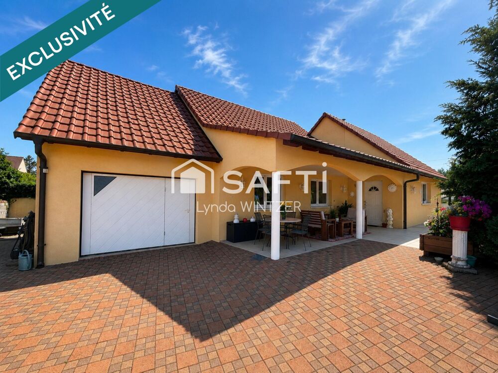 Vente Maison Au calme, superbe maison familiale avec piscine, Quatre chambres dont deux chambres de plain pied et DPE C Schoenau