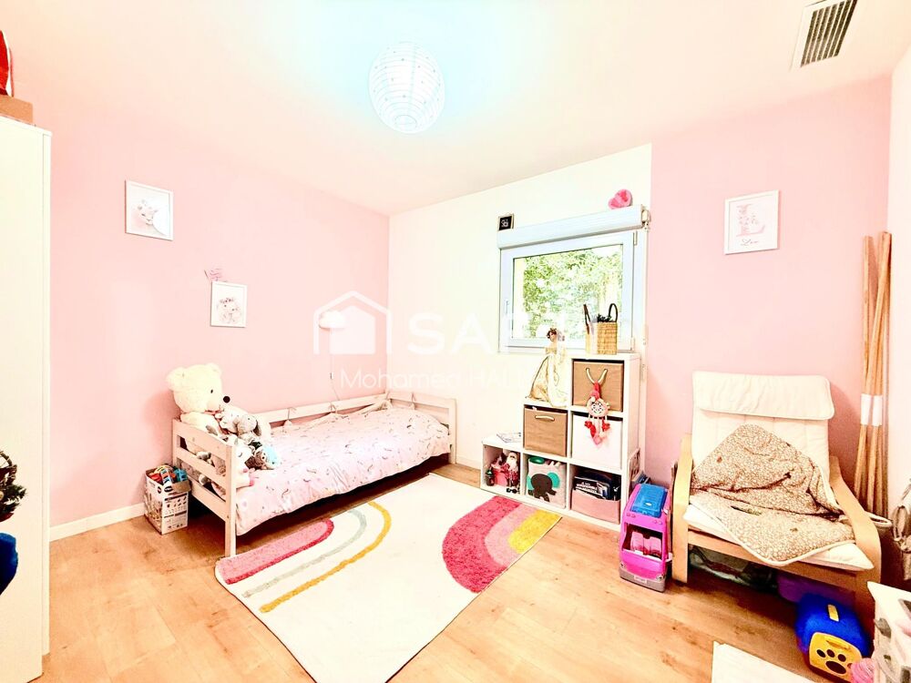 Maison plein pied, 4 chambres, jardin