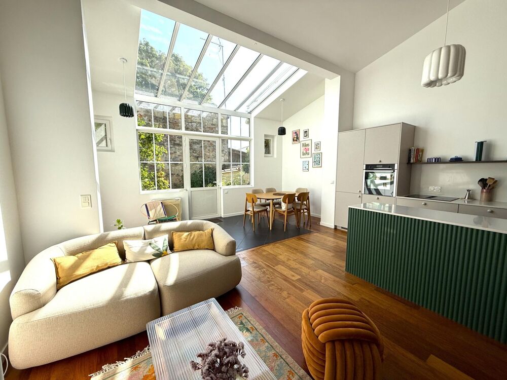 Authentique maison bordelaise rénovée par Architecte