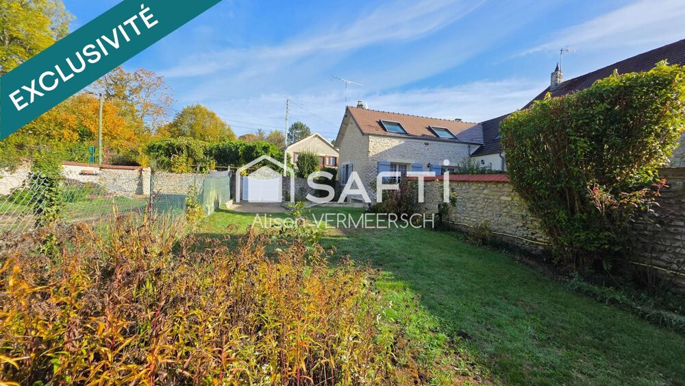 Vente Maison Maison en pierre, 3 chambres, bureau, garage, jardin 694m² Fontenay-saint-pere