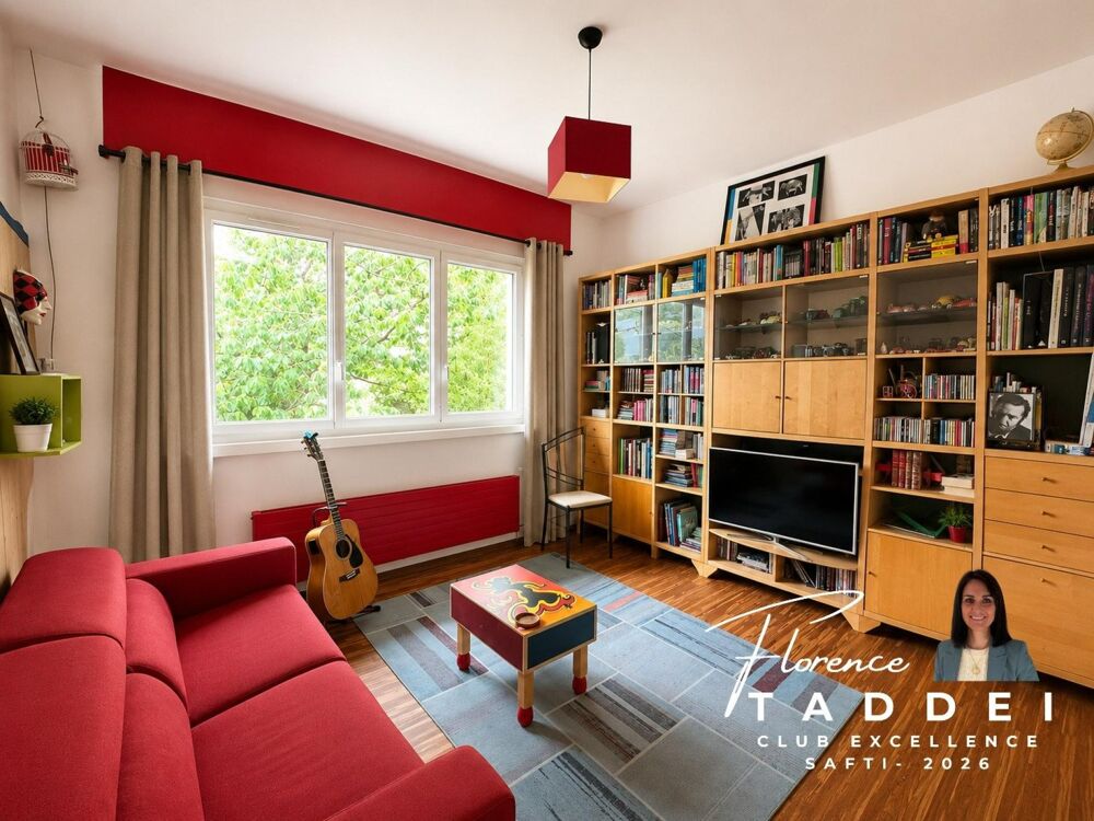 Vente Maison MARCOUSSIS – Maison familiale 5 chambres + sous sol total sur terrain de 1 500 m² Marcoussis