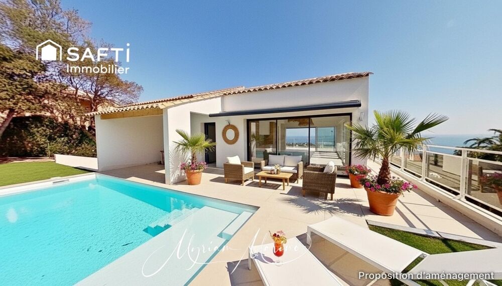 APPARTEMENT DEXCEPTION- DERNIER ÉTAGE AVEC PISCINE PRIVATIVE ET VUE MER - LES ISSAMBRES (83380)