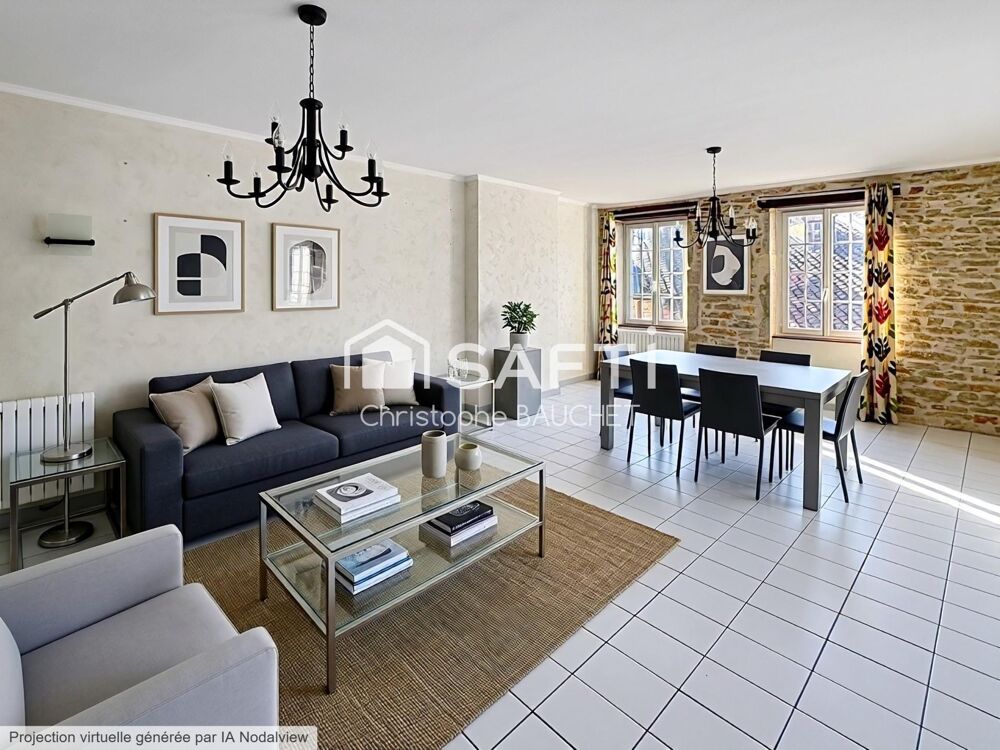 Appartement 4P rénové en coeur de ville
