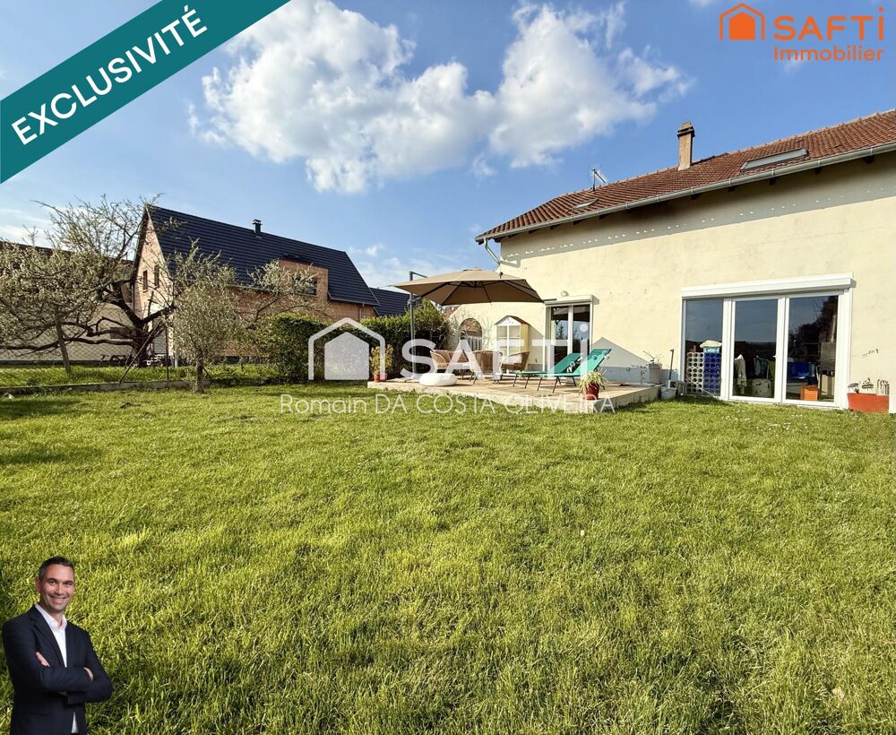 Superbe maison atypique de 6 pièces disposant d'une terrasse, d'un jardin et d'un garage !